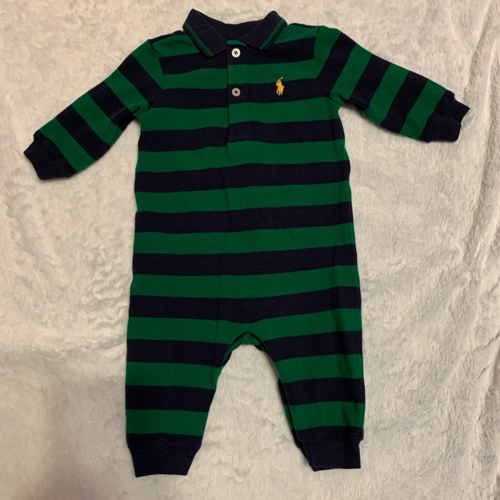Ralph Lauren Polo Jersey Knit 1 piece Baby Boy